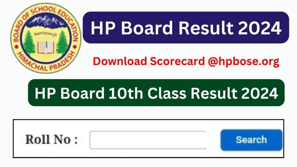 HP Board 10th Result 2024 Download Scorecard @hpbose.org