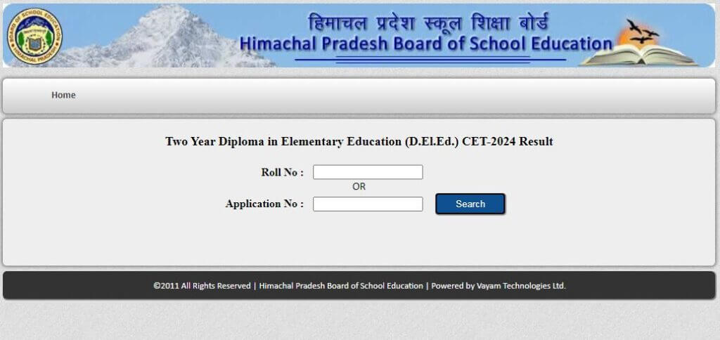 HPBOSE DELED Entrance Result CET-2024 Download Scorecard @hpbose.org