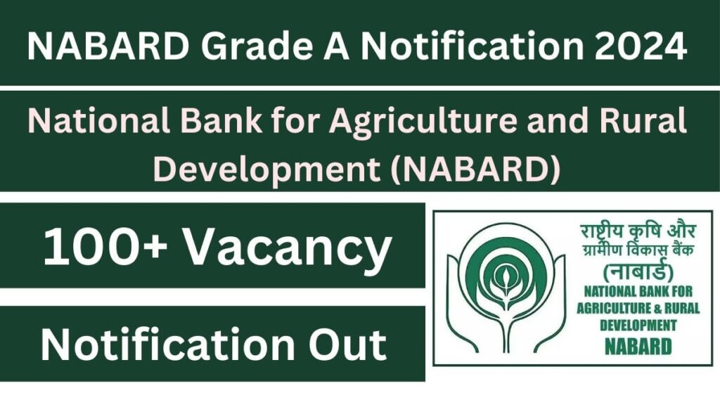 NABARD Grade A Notification 2024 Out for Assistant Manager, Complete Details