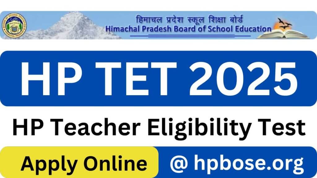 HP TET June 2025