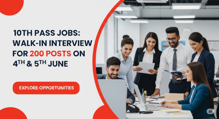 HP 10th Pass Jobs Walk-In Interview for 200 Posts on 4th & 5th June