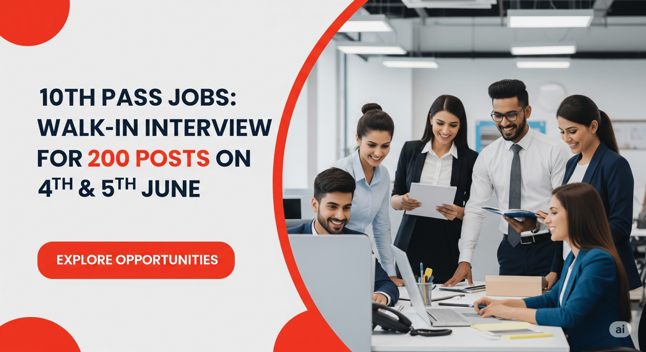 HP 10th Pass Jobs Walk-In Interview for 200 Posts on 4th & 5th June