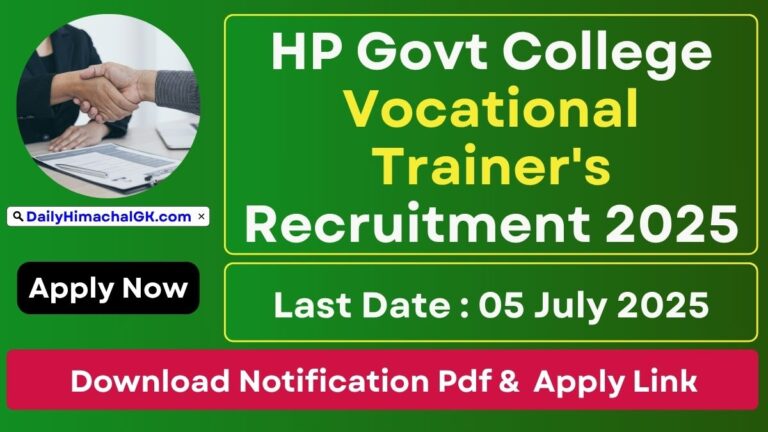 HP Lokayukta Office Shimla Recruitment 2025 Apply offline for Class-III Posts