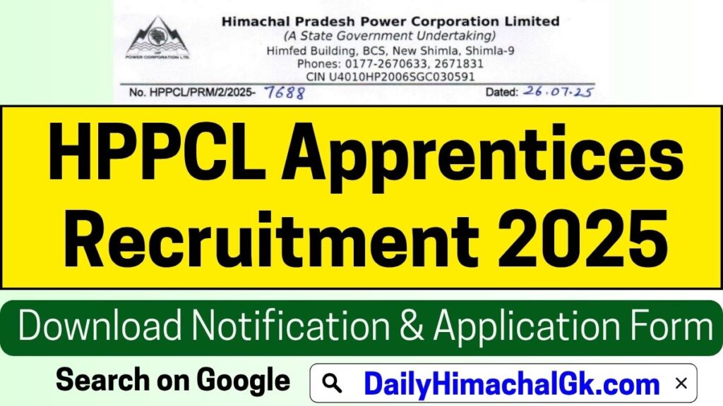 HPPCL Apprentices Recruitment 2025 Notification out for Various Posts
