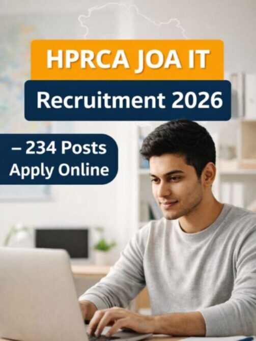 HPRCA JOA IT Recruitment 2026 – 234 Posts Apply Online
