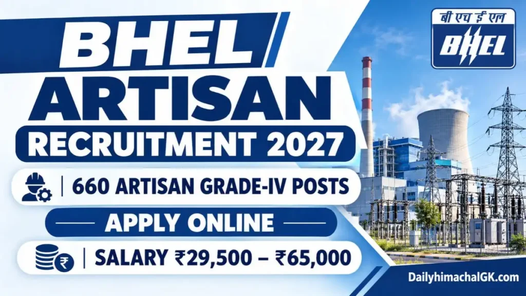 BHEL Artisan Recruitment 2027