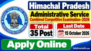 HPPSC HAS Notification 2026